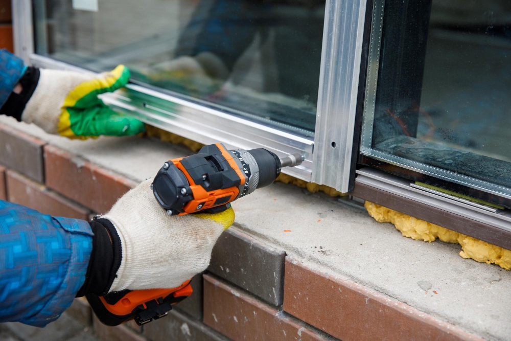 Installing Patio Doors in a Brick Wall