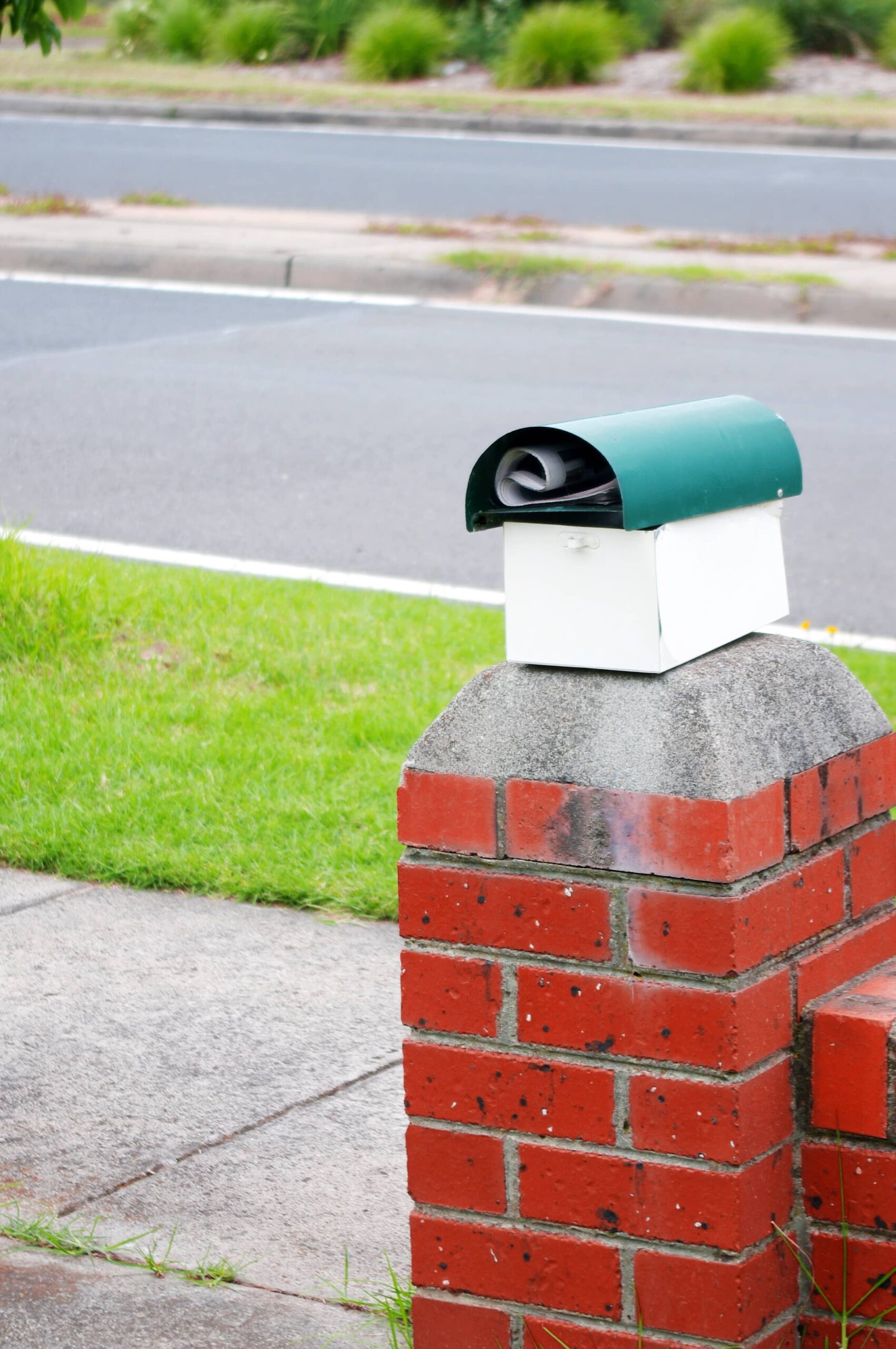 brick mailbox construction
