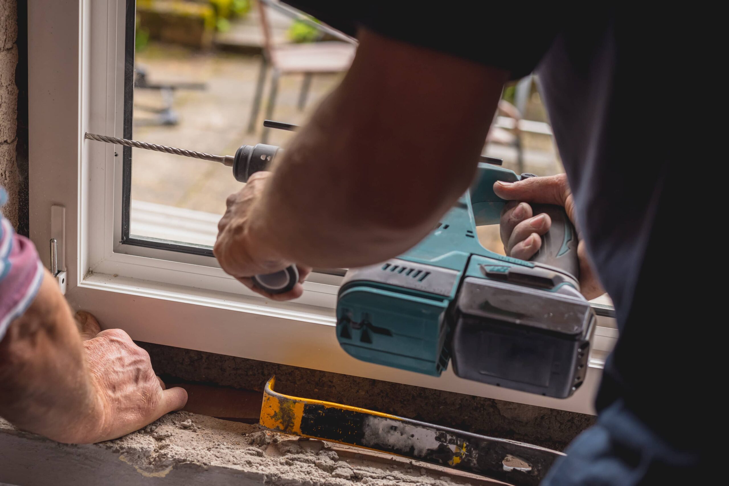 Installing Patio Doors in a Brick Wall